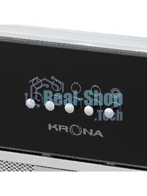 Встраиваемая вытяжка Krona KATE 600 GLASS BLACK PB K