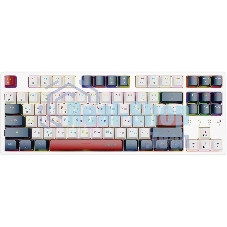 Клавиатура беспроводная Acer OKR302 (ZL.KBDEE.016), USB, Bluetooth/Радиоканал, белый