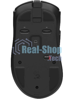 Мышь беспроводная A4Tech Bloody R73 Ultra черный оптическая 20000dpi беспров. USB-C 7but (R73 ULTRA BLACK)
