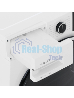 Сушильная машина Hotpoint TDH 99V W кл.энер.:A++ макс.загр.:9кг белый/черный