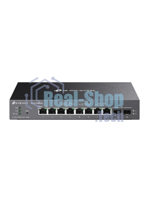 Коммутатор TP-Link SG2210XMP-M2, Smart линейки Omada с 8 портами PoE+ 2,5 Гбит/с и 2 портами SFP+