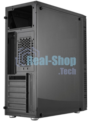Компьютерный корпус ATX Filum S17 черный, без БП, RGB strip, USB 3.0
