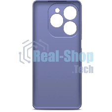 Чехол (клип-кейс) BoraSCO для Tecno Spark 20/20C/Go 2024/Pop 8 Microfiber Case лавандовый
