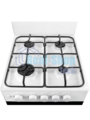 Плита газовая Maunfeld MGC50GEW08 белый, конфорок 4 шт, духовка 59 л, 50 см x 88 см x 65 см