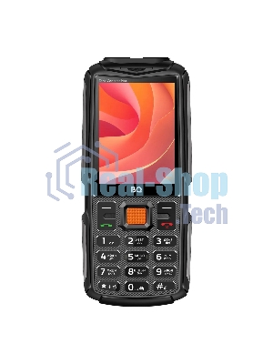 Мобильный телефон BQ 2830L Tank Connect Max черный/серый
