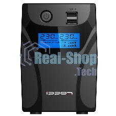 Источник бесперебойного питания Ippon Back Power Pro II Euro 650 / 650 ВА / 360 Вт / 2 x CEE 7 (евророзетка)