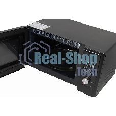 Микроволновая печь Samsung MS23F302TAK черный/серебристый, 23 л, 800 Вт, переключатели - кнопки, поворотный тактовый механизм