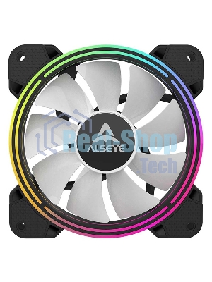 Вентилятор для корпуса Alseye Halo 4.0-B kit (3шт.) черный, 120 мм, 1300 об/мин, 24.8 дБ, 4 pin
