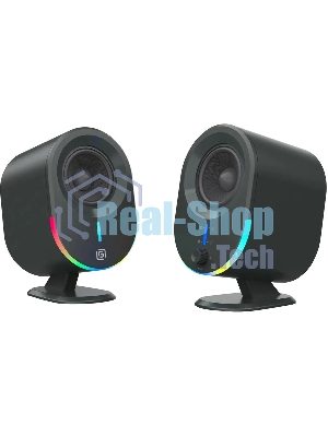 Акустическая система Оклик OK-303A 2.0 черный 20Вт BT