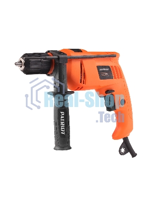 Дрель электрическая ударная PATRIOT FD 550HL, 600Вт, 3000об/мин, 44800уд/мин, макс.диаметр сверления 13мм, быстрозажимной патрон