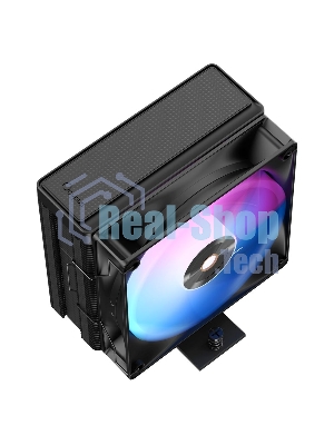 Кулер для процессора Cooler Ocypus Delta A40 BK ARGb Delta-A40-BK1NAWN00X-GL черный 120мм алюминий+медь 2000rpm 29db 4-pin 220W 156мм