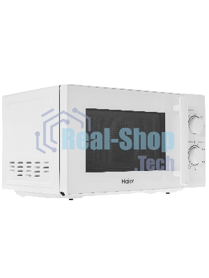 Микроволновая печь Haier HMB-MM207WA белый, 20 л, 700 Вт, переключатели - поворотный механизм