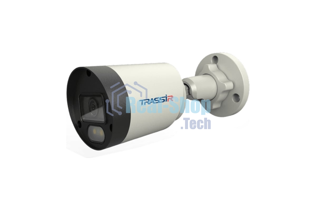 Уличная 8Мп IP-камера TRASSIR TR-D2181IR3 v3 2.8 с ИК-подсветкой