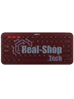 Клавиатура беспроводная Logitech K380 (920-007655) красный