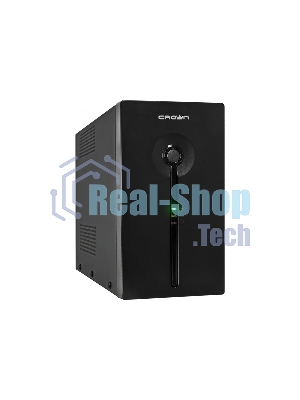 Источник бесперебойного питания CROWN CMU-SP1200IEC/1200 ВА\720 Вт/8 х IEC320 C13, 1 х IEC320 C13 Bypass