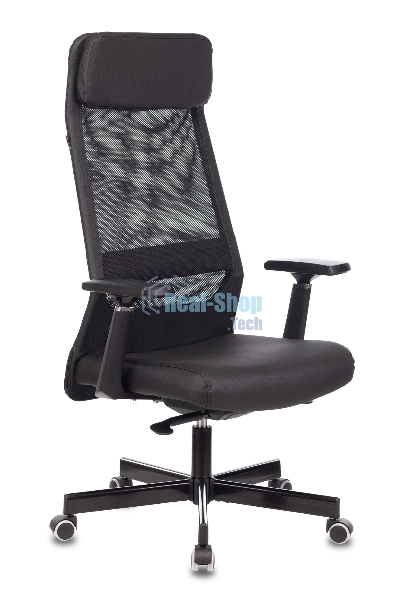 Кресло Бюрократ T-995/BLACK TW-01 черный, экокожа