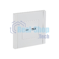 Розетка IEK FORTE&PIANO FP250 USB A+C 3,1А белый