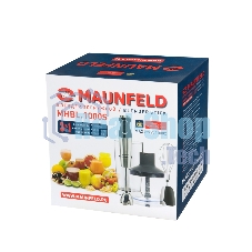 Блендер погружной Maunfeld MHBL.1000S черный, 1000 Вт
