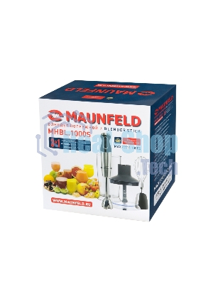 Блендер погружной Maunfeld MHBL.1000S черный, 1000 Вт