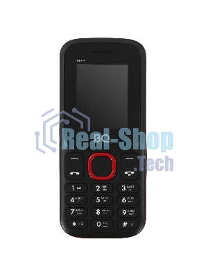 Мобильный телефон BQ 1848 Step+ черный/красный