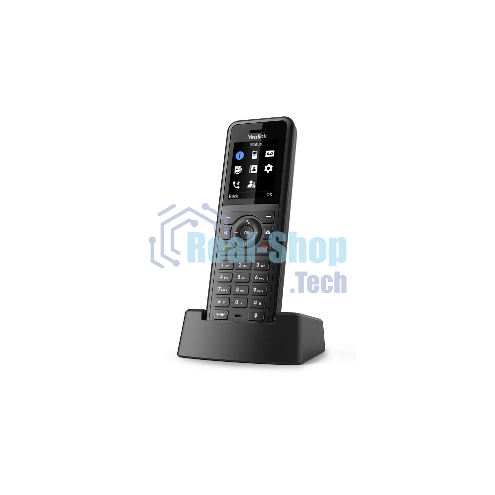 Трубка SIP YEALINK W57R, степень защиты IP54, HD звук, вибросигнал, FNR, быстрая зарядка, для W70B/W80B/W90B, шт