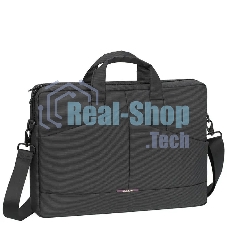 Сумка для ноутбука 15,6” Riva Case 8731 серый, полиэстер