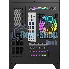 Компьютерный корпус AeroCool/Formula Crystal Z6M Floe черный без БП mATX 4x120мм 2xUSB3.0 audio bott PSU