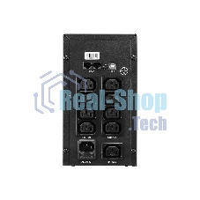 Источник бесперебойного питания CROWN CMU-SP1200IEC/1200 ВА\720 Вт/8 х IEC320 C13, 1 х IEC320 C13 Bypass