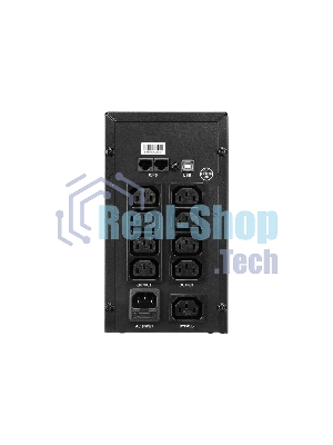 Источник бесперебойного питания CROWN CMU-SP1200IEC/1200 ВА\720 Вт/8 х IEC320 C13, 1 х IEC320 C13 Bypass