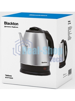 Чайник электрический Blackton Bt KT1804S черный/стальной
