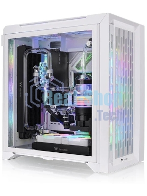 Компьютерный корпус Thermaltake CTE C700 TG ARGb белый без БП ATX 3x140мм 2xUSB 3.0 audio bott PSU
