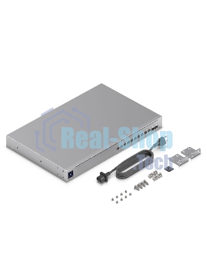 Ubiquiti UniFi Switch Pro XG 10 PoE PoE-коммутатор в стойку, 10х 10G RJ45, 2х 10G SFP+, раздача 400 Вт