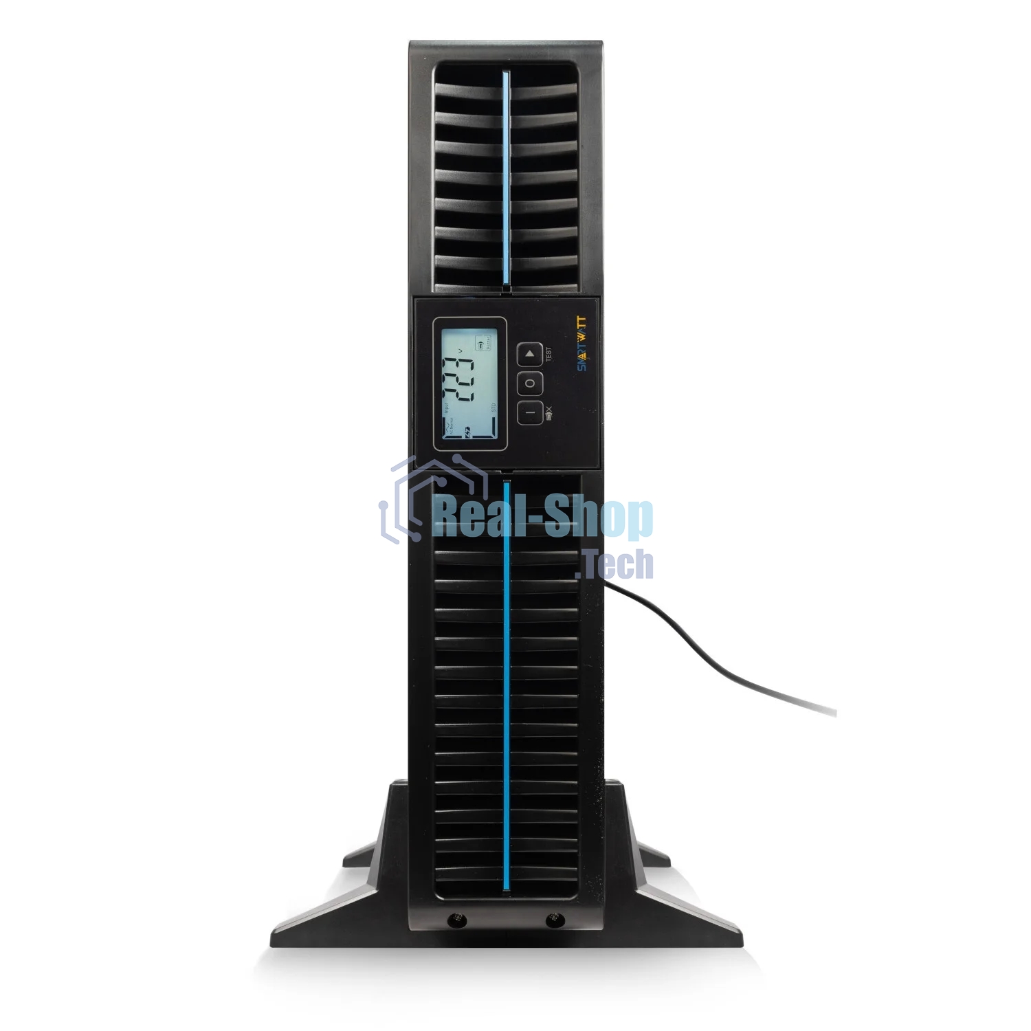 Источник бесперебойного питания SMARTWATT UPS DATA PRO 1kVA Online 1000VA/900W (Euro x2, RS232 USB, SNMP, LCD, 450x440x88(мм), 10,7 кг, гарантия 24м