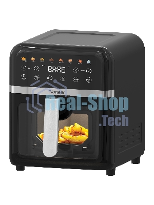 Аэрогриль Pioneer SM520D черный, 1850 Вт, 8 л, сенсор, 8 программ