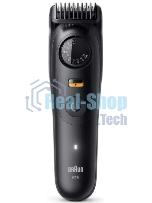 Триммер Braun BT5520 черный (насадок в компл:3шт)