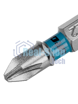 Бита Gross PZ2х25мм, сталь S2, шестигр., 10 шт.