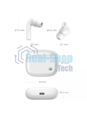 Беспроводные наушники Xiaomi ZMI PurPods Pro Wireless Noise Cancelling Earphone TW100ZM (ZMKTW100GLWH)