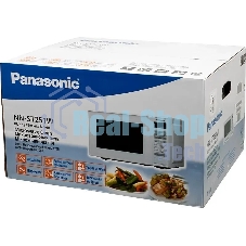Микроволновая печь Panasonic NN-ST251WZPE белый, 20 л, 800 Вт, переключатели - сенсор