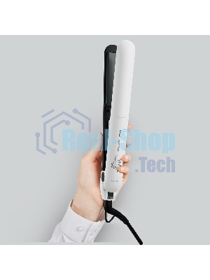 Выпрямитель для волос Rowenta Easyliss Pure SF1628F0 белый/серый, 25 мм, 200 °C, 1 режим