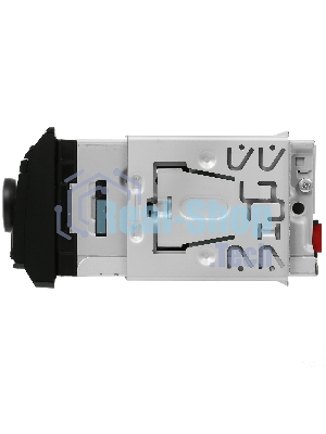 Автомагнитола Kenwood KMM-BT408, 1 DIN, Bluetooth, USB Type-A, AUX, съёмная панель