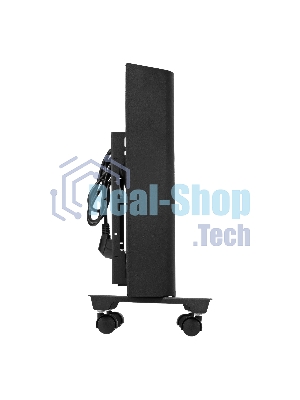 Конвектор электрический Denzel XCE-1000B черный, 1000 Вт, 15 м2, термостат