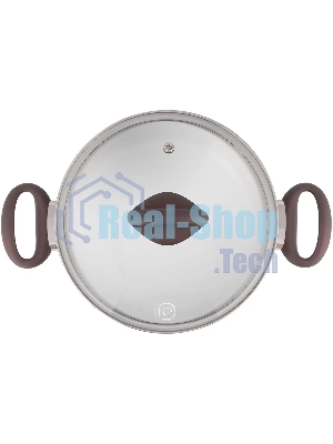 Кастрюля Rondell Tierno RDS-1592, 2.8 л, 20 см, с крышкой, стальной