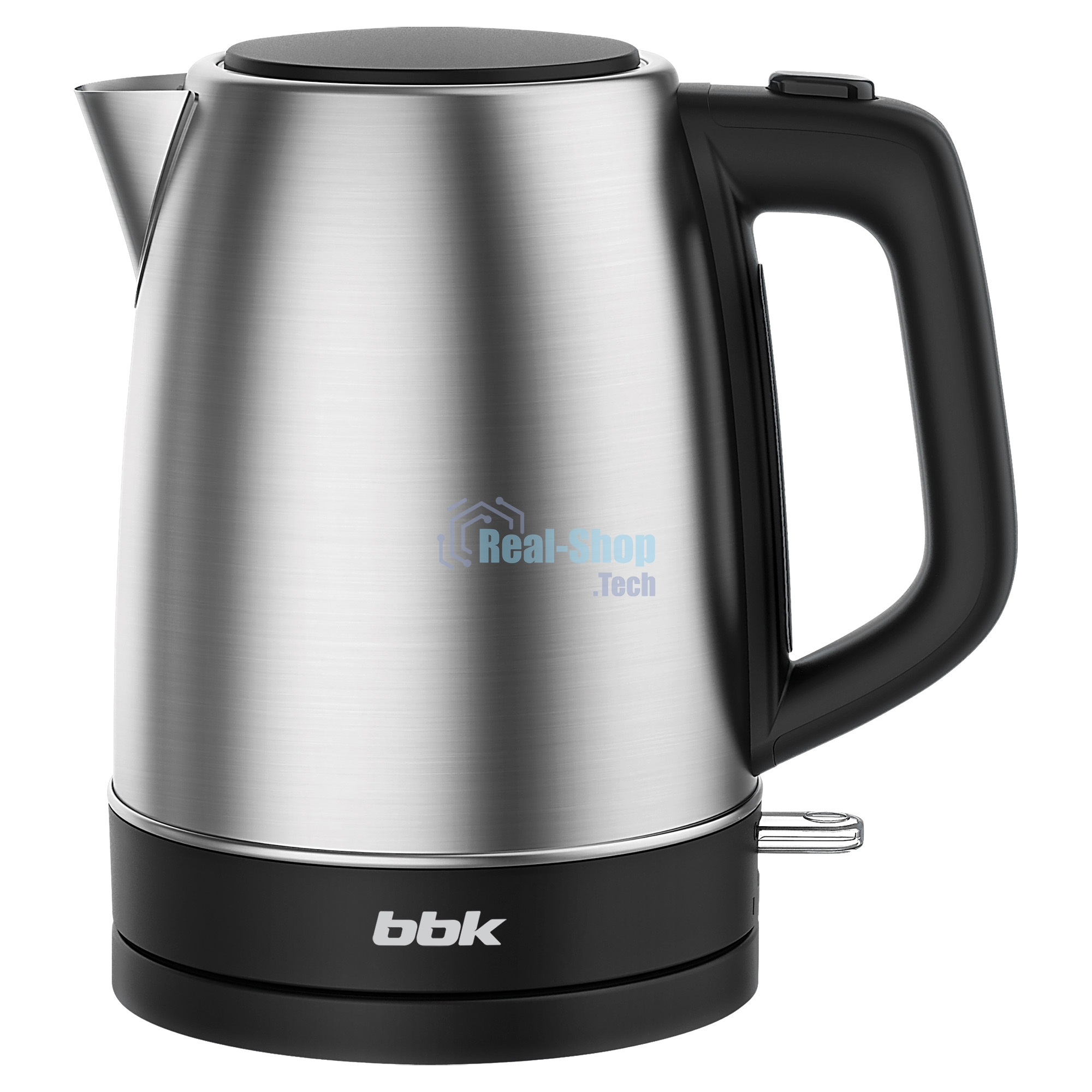 Чайник электрический BBK EK1765S черный/нержавеющая сталь, 1.7 л, 1850-2200 Вт