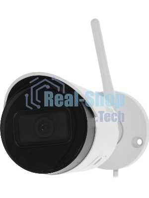 Камера видеонаблюдения IP Dahua DH-IPC-HFW1430DSP-SAW-0360B Wi-Fi 2.8-3.6мм цв. корп.:белый/черный