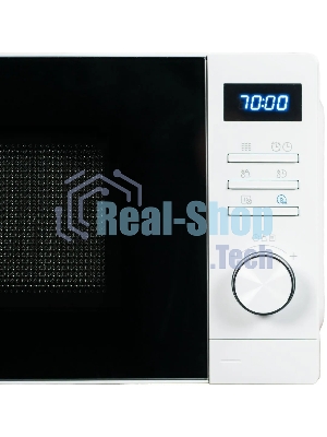 Микроволновая печь Midea AM720C2VR-W белый, 20 л, 700 Вт, переключатели - кнопки, поворотный механизм