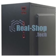 Компьютерный корпус ATX Filum S20 черный, без БП, USB 3.0