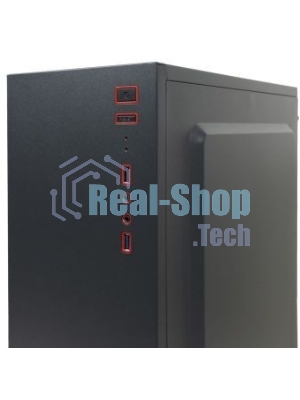 Компьютерный корпус ATX Filum S20 черный, без БП, USB 3.0