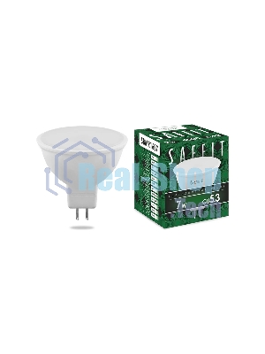 Лампа светодиодная SAFFIT SBMR1607 (55028) 7Вт 230В GU5.3 белый