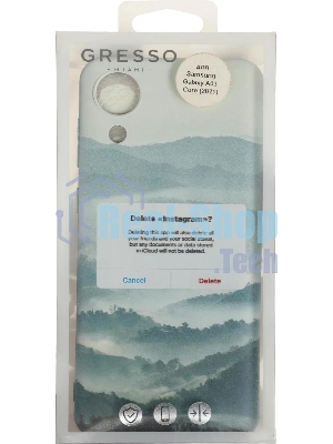 Чехол (клип-кейс) Gresso Meridian, для Samsung Galaxy A03 Core, зеленый gr17aaae8934