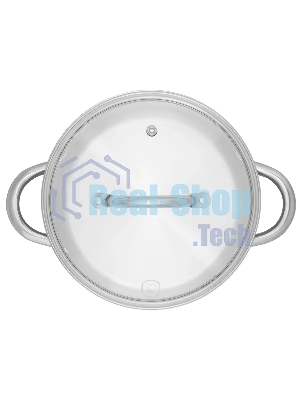 Кастрюля Rondell Point RDS-1310 2 л. d=18 см с крышкой, нержавеющая сталь 18/10